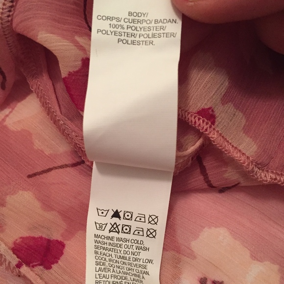 Lucky‎ Brand Floral Pink Blouse NWT - Picture 4 of 7